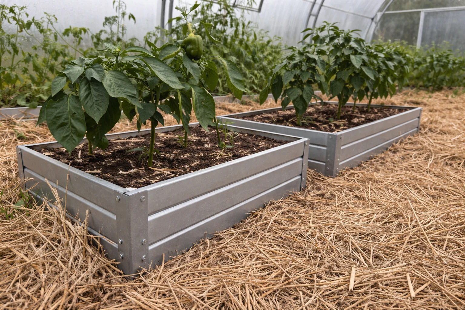 Galvanized Steel Raised Gardening Bed - Image 3