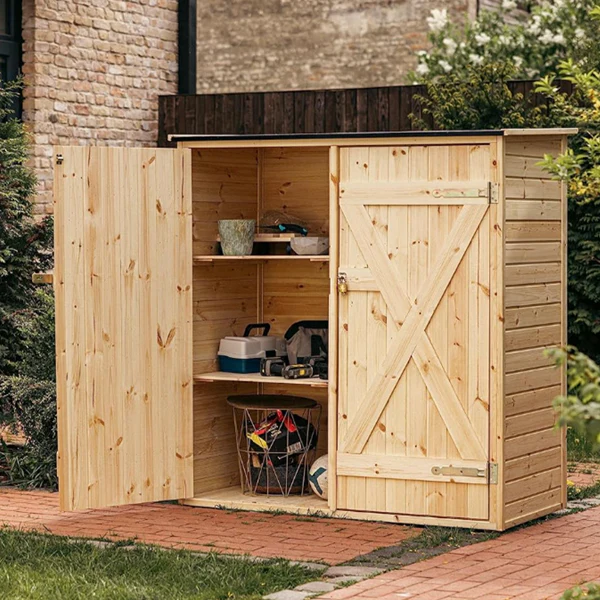Garden Shed with Shelving System - Image 13