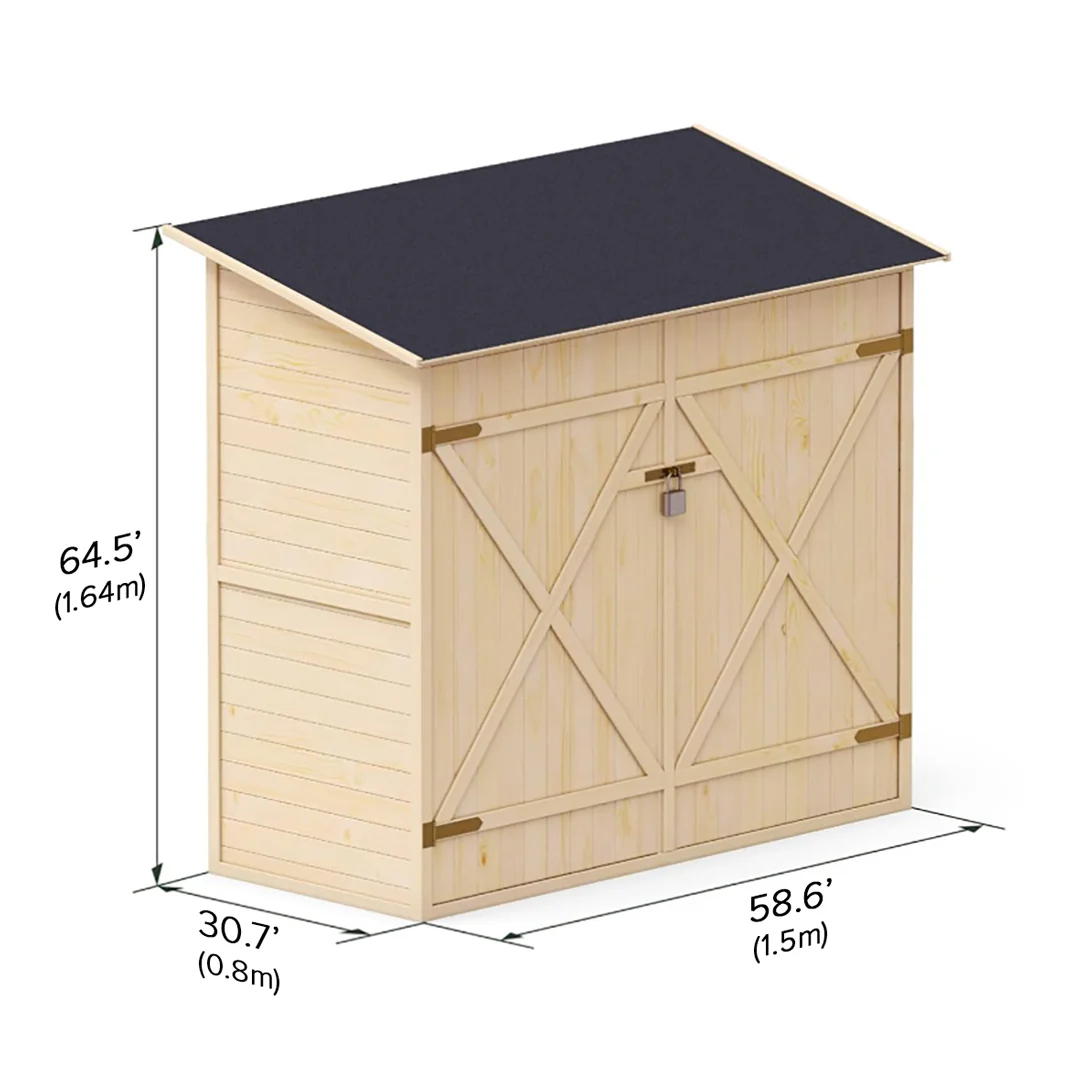 Garden Shed with Shelving System - Image 8