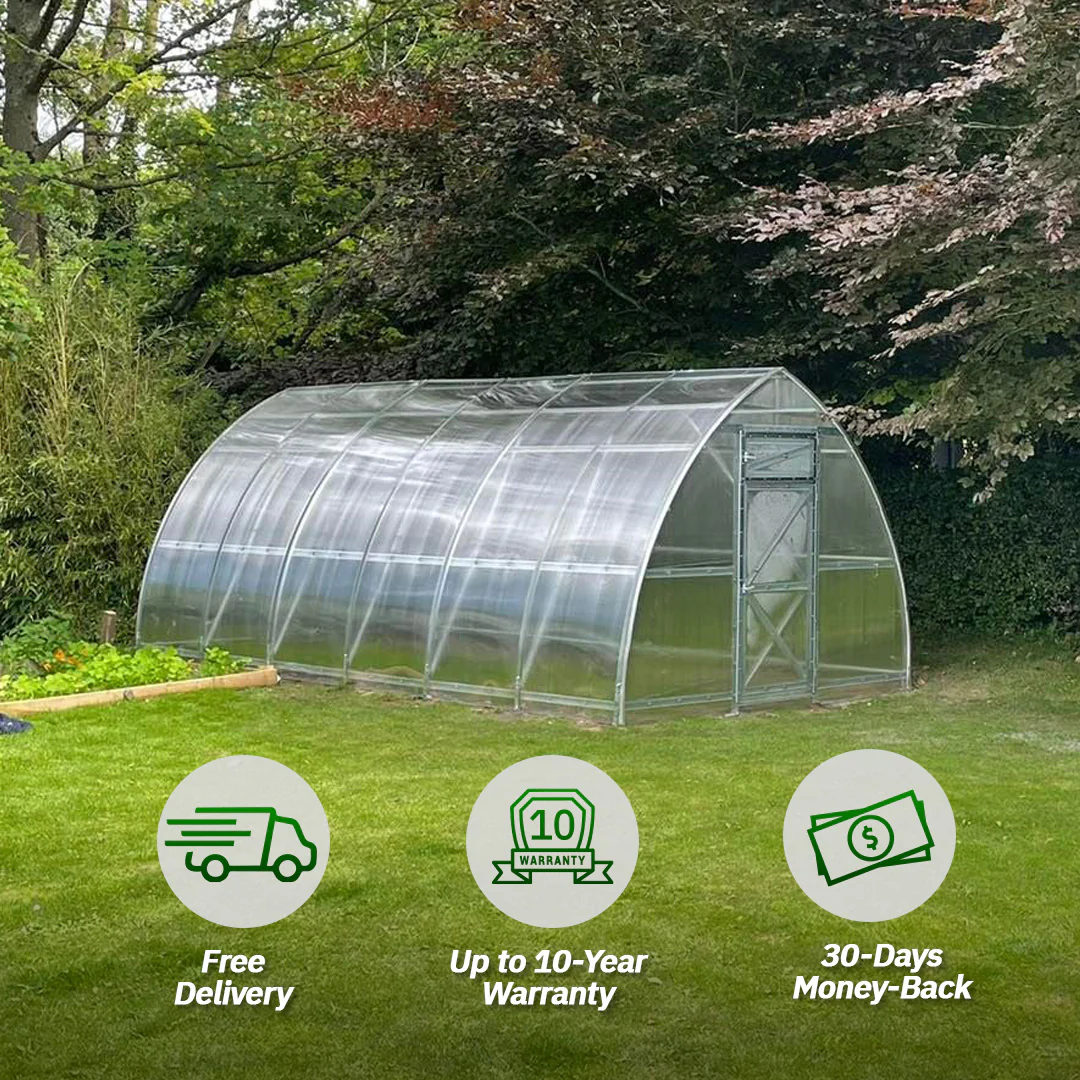 Classic Arch Greenhouse - Image 8