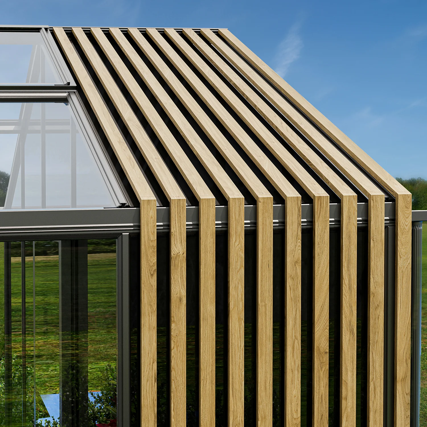 Scandiglas with storage and accoya - Image 4