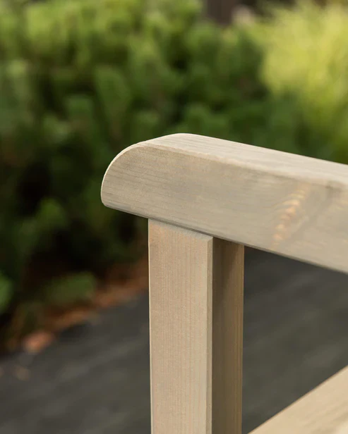 Amata Nordwood Three seat Garden Bench - Image 3