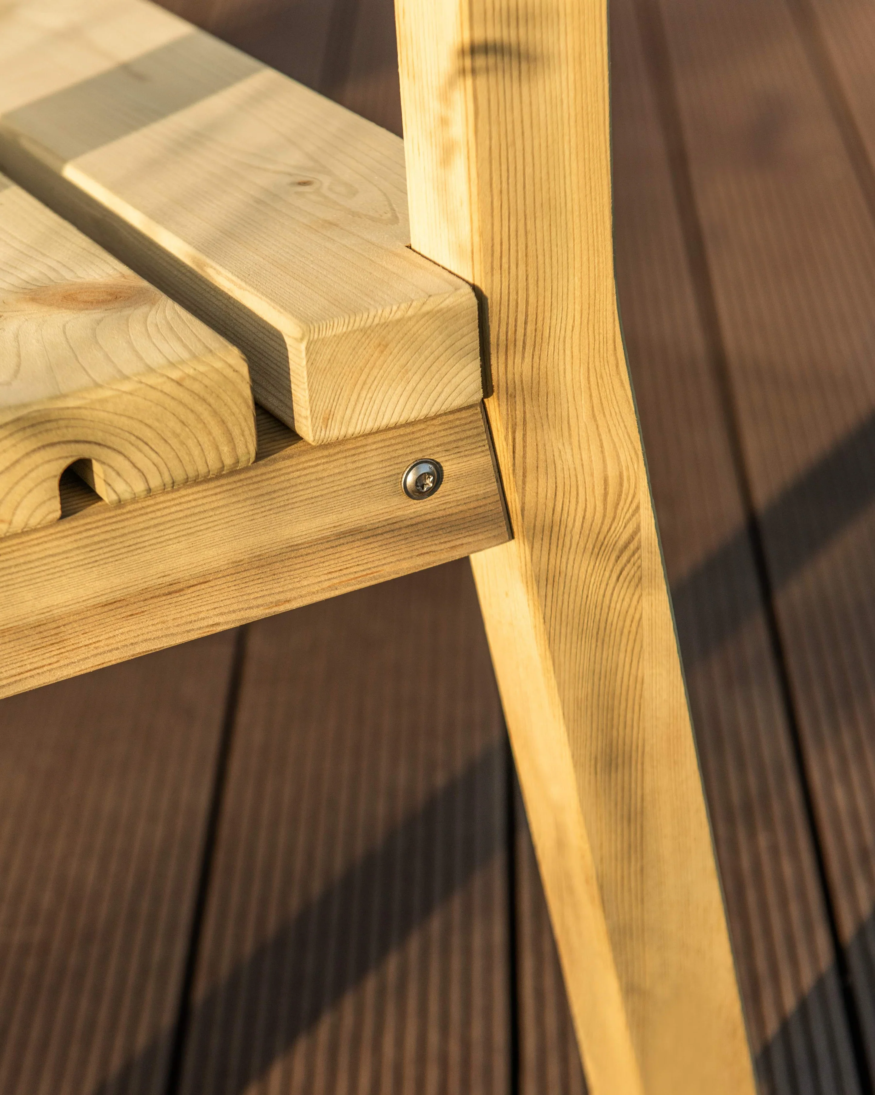 Amata Nordwood Three seat Garden Bench - Image 6